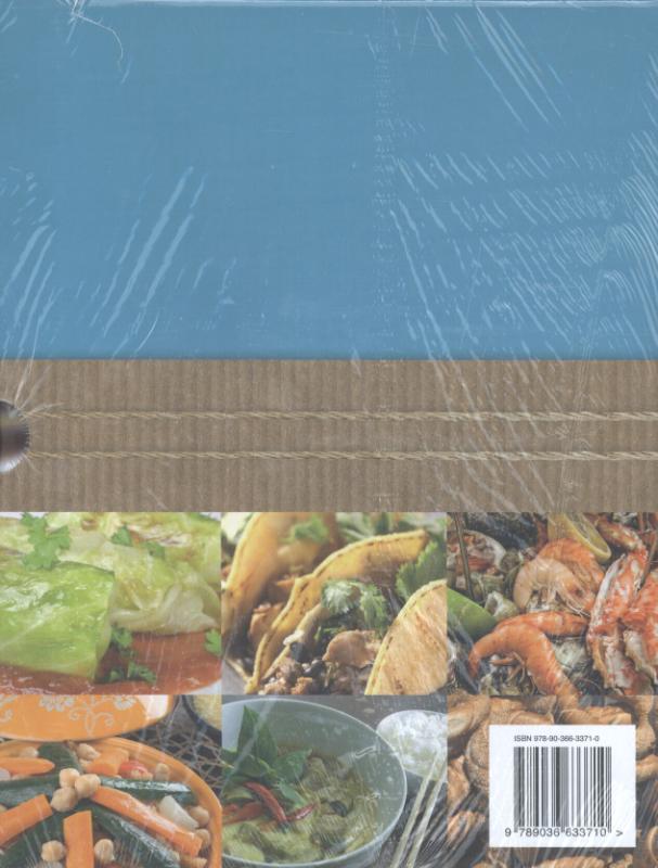 Achterkant van Slipcase passie voor koken