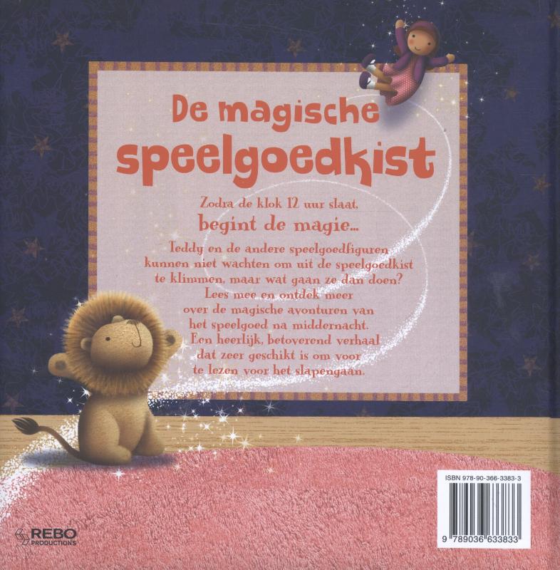 Achterkant van De magische speelgoedkist
