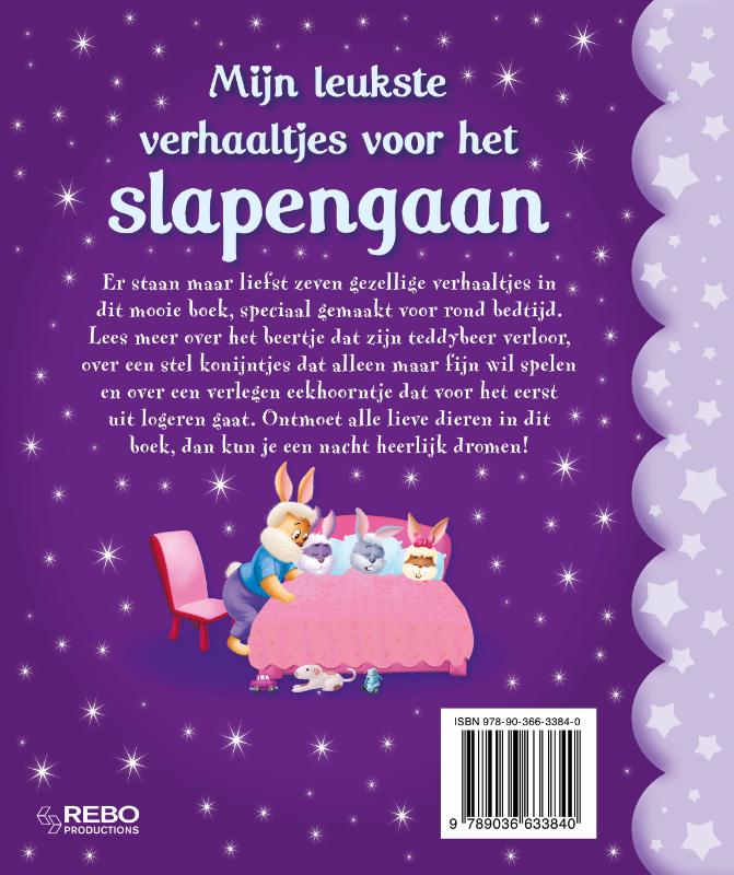 Achterkant van Mijn leukste verhaaltjes voor het slapengaan