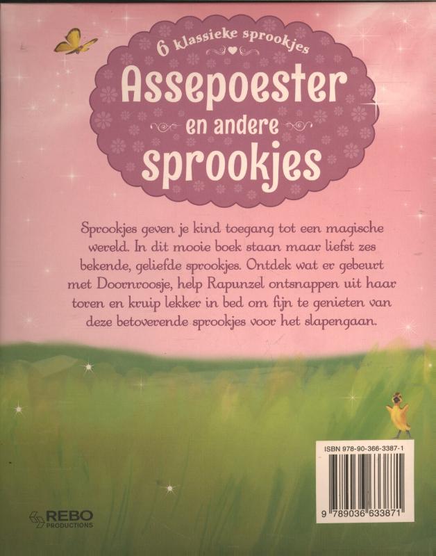 Achterkant van Assepoester en andere sprookjes