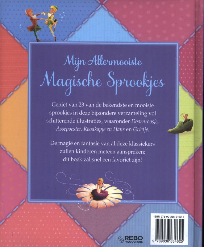 Achterkant van Mijn allermooiste magische sprookjes