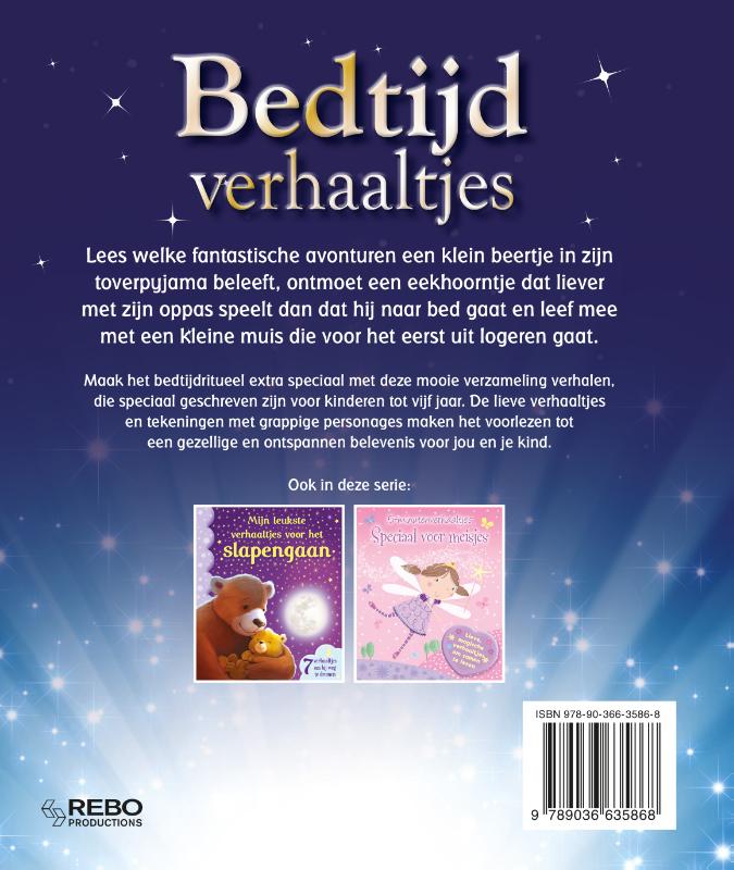 Achterkant van Bedtijdverhaaltjes
