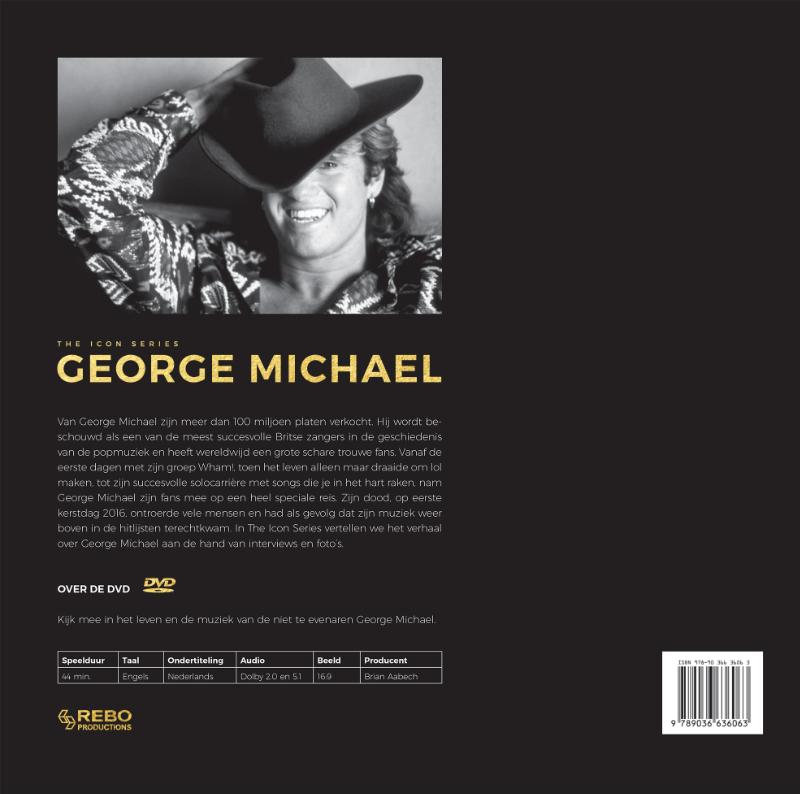 Achterkant van George Michael