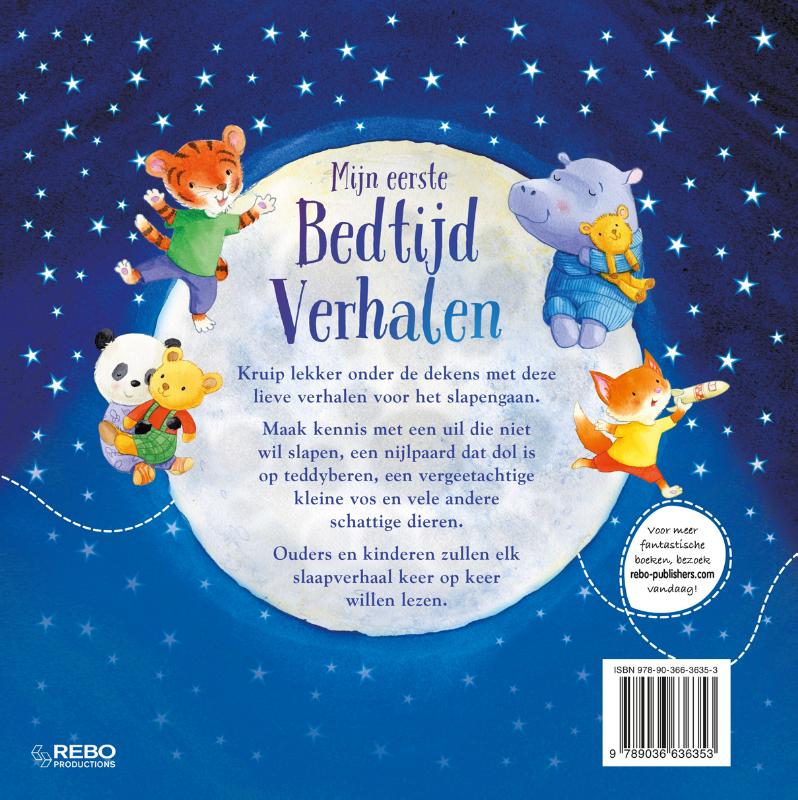 Achterkant van Mijn eerste Bedtijd Verhalen
