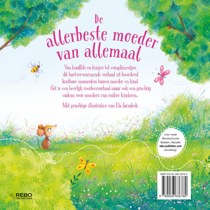 Achterkant van De allerbeste moeder van allemaal