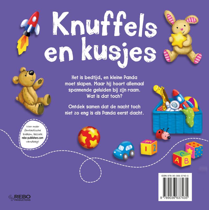 Achterkant van Knuffels en kusjes