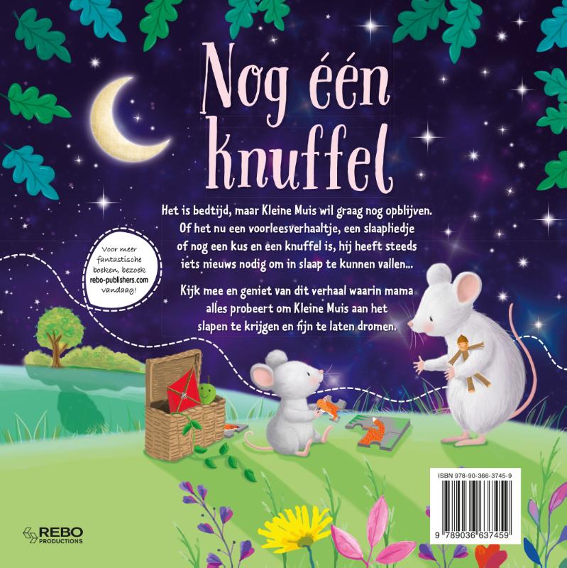 Achterkant van Nog één knuffel