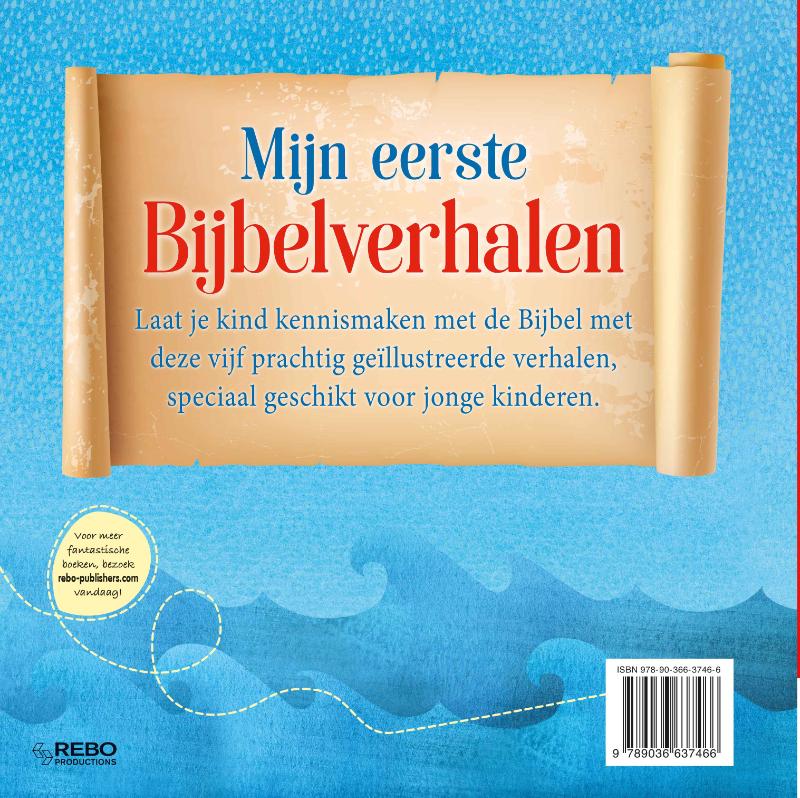 Achterkant van Mijn eerste bijbelverhalen