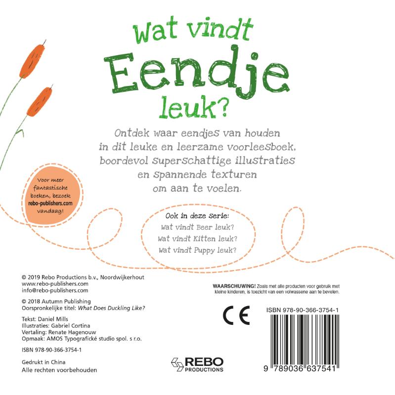 Achterkant van Wat vindt eendje leuk?