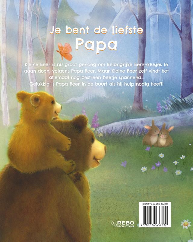 Achterkant van Je bent de liefste papa