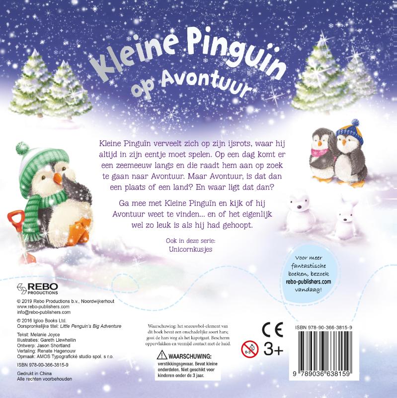 Achterkant van Kleine Pinguïn op Avontuur
