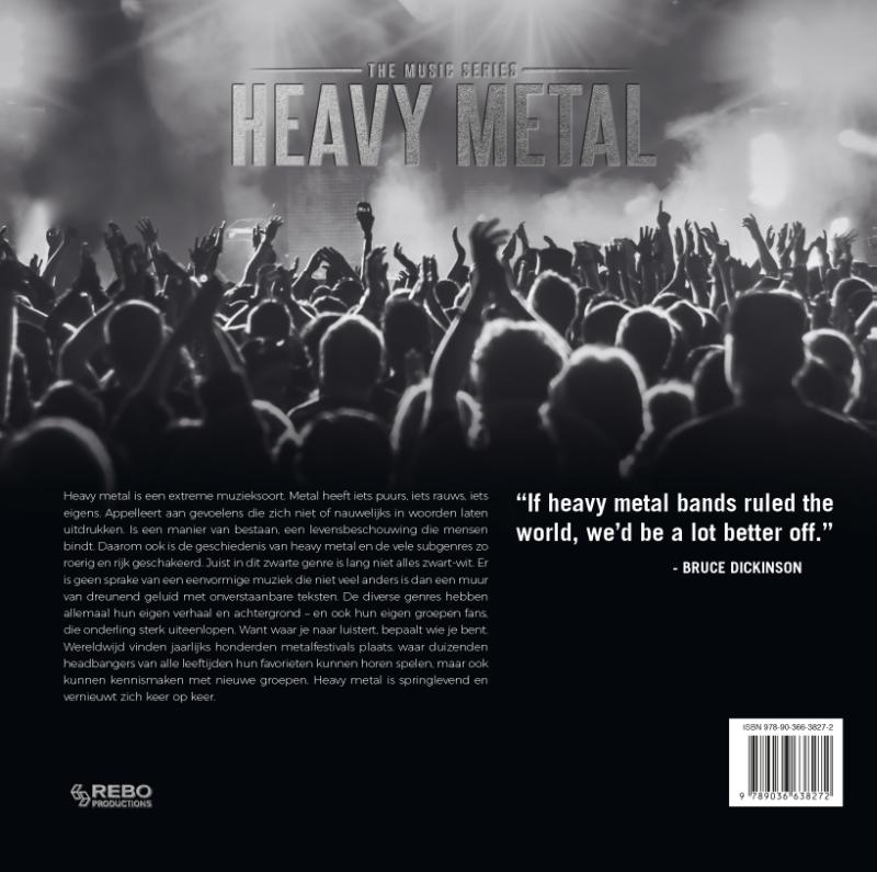 Achterkant van Heavy metal