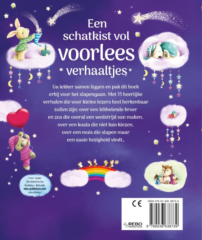 Achterkant van Een schatkist vol voorleesverhaaltjes