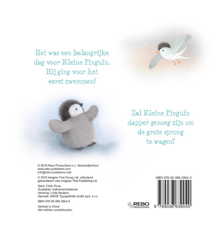 Achterkant van Kleine Pinguïn