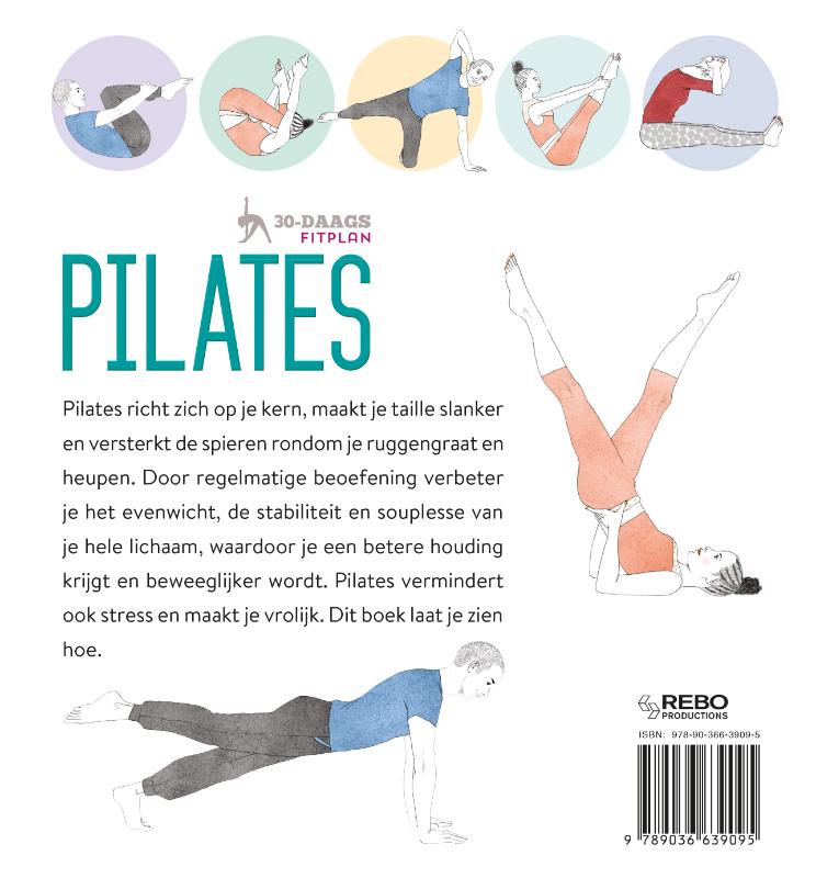 Achterkant van Pilates