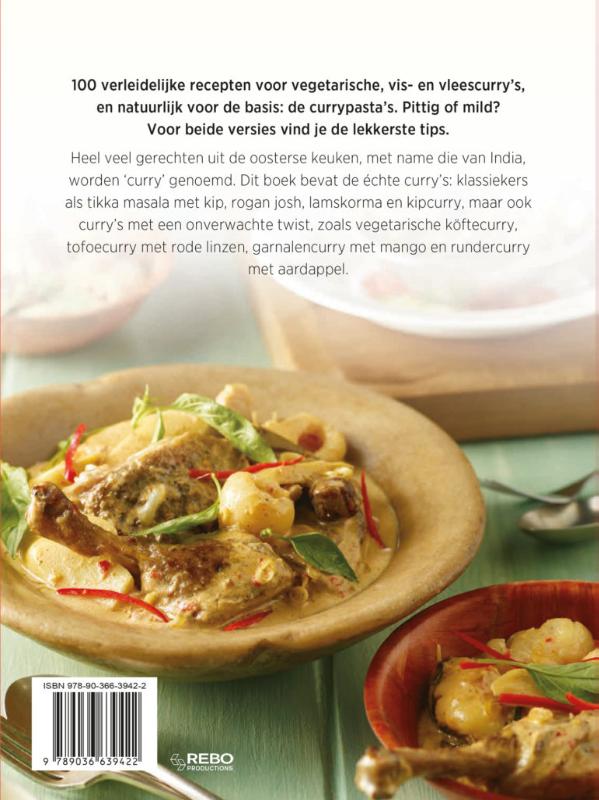 Achterkant van Gemakkelijke curry's