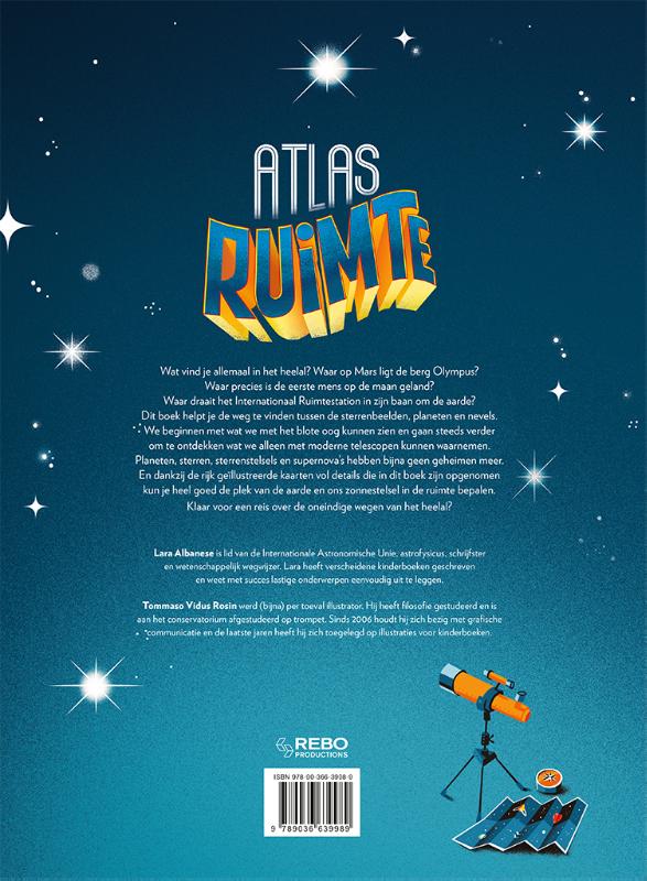 Achterkant van Atlas Ruimte