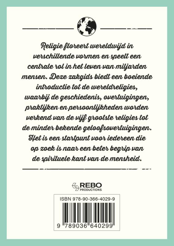Achterkant van Godsdiensten