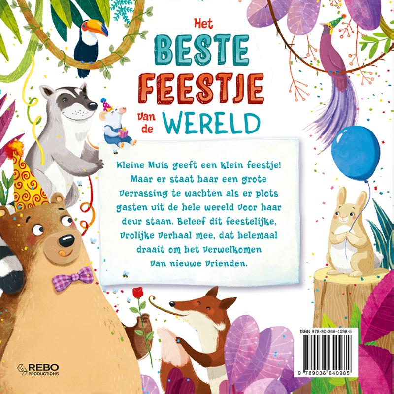 Achterkant van Het beste feestje van de wereld