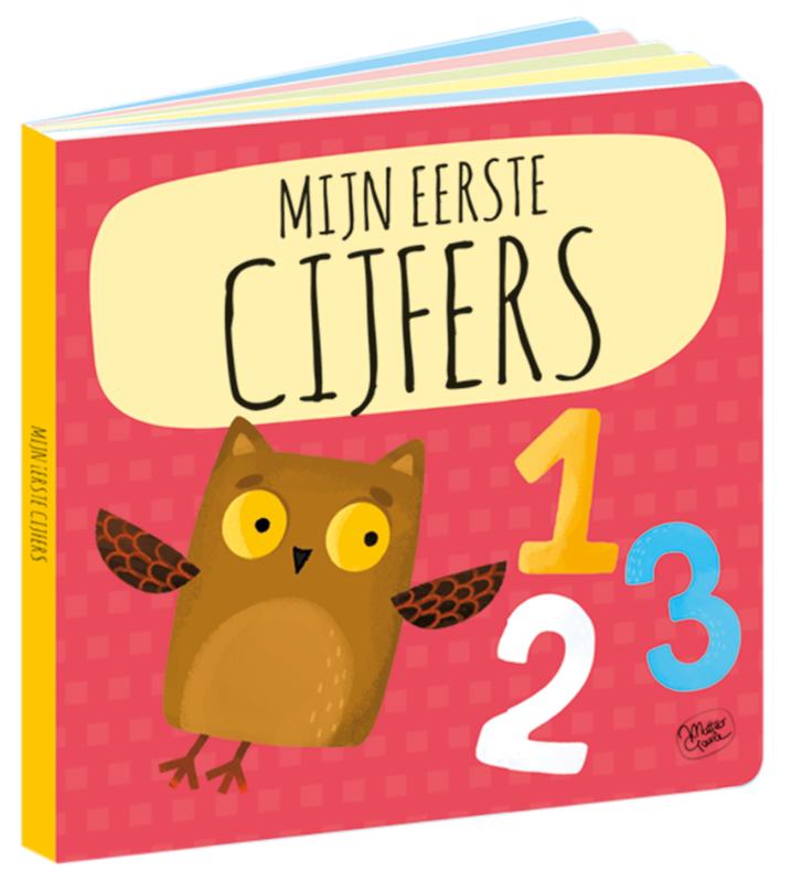 Achterkant van Puzzeltrein 20 stukjes en boek - Mijn eerste cijfers