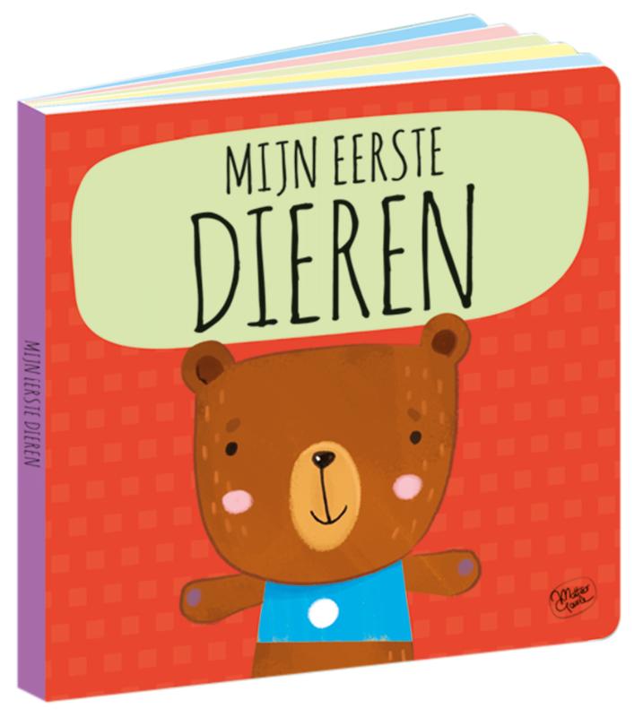 Achterkant van Puzzeltrein 20 stukjes en boek - Mijn eerste dieren