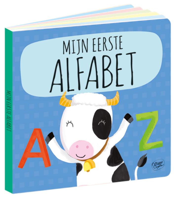 Achterkant van Puzzeltrein 20 stukjes en boek - Mijn eerste alfabet