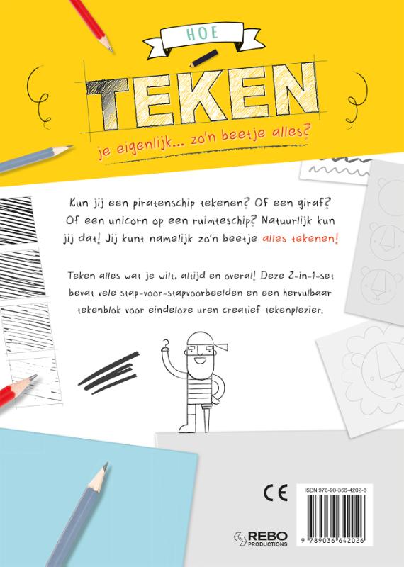 Achterkant van Hoe teken je eigenlijk... zo'n beetje alles?