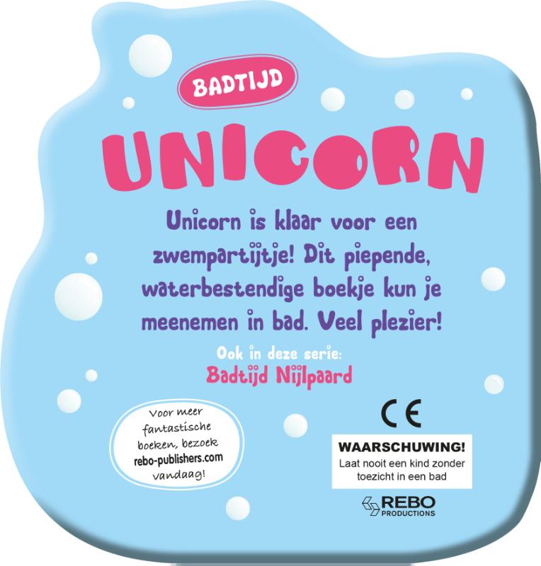 Achterkant van Unicorn
