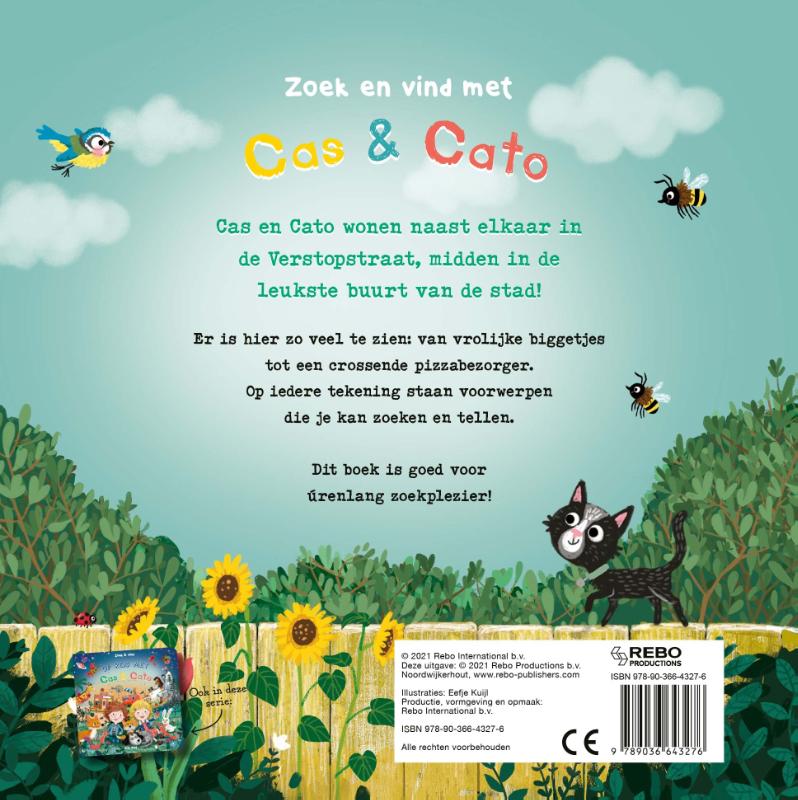 Achterkant van Zoek en vind met Cas & Cato