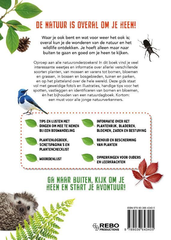 Achterkant van In het bos - Natuuronderzoekers