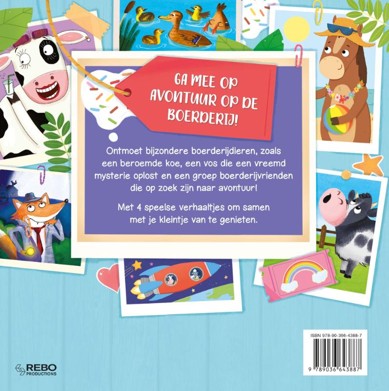 Achterkant van Mijn eerste boerderijverhalen