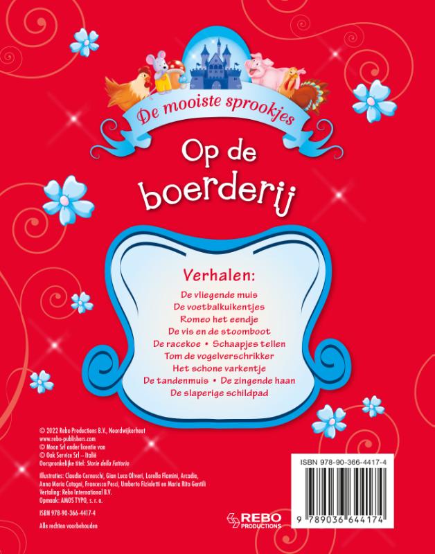 Achterkant van Op de boerderij