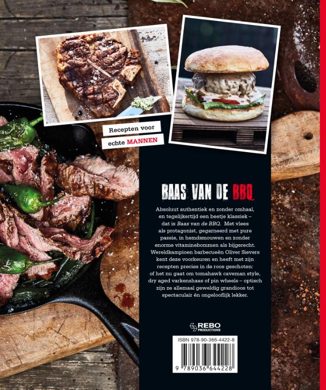 Achterkant van Baas van de BBQ