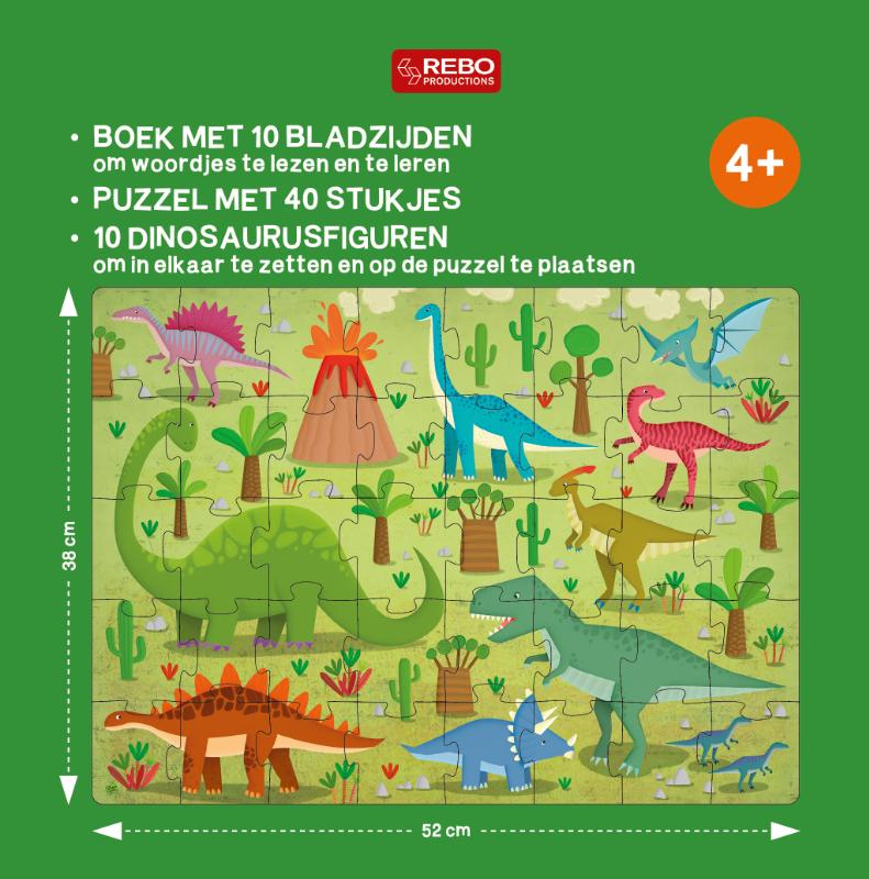 Achterkant van Dinosauriërs