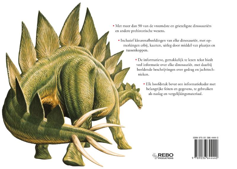 Achterkant van Dinosauriërs