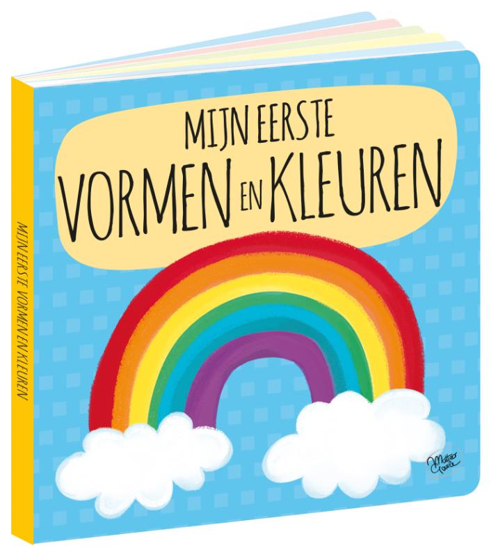Achterkant van Puzzeltrein 20 stukjes en boek - Mijn eerste vormen en kleuren