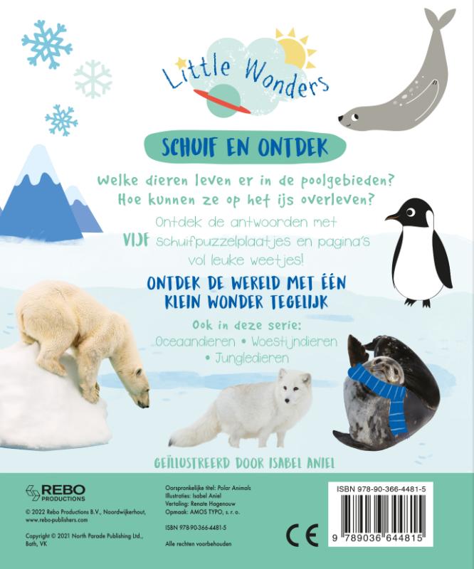 Achterkant van Pooldieren - Schuif en ontdek