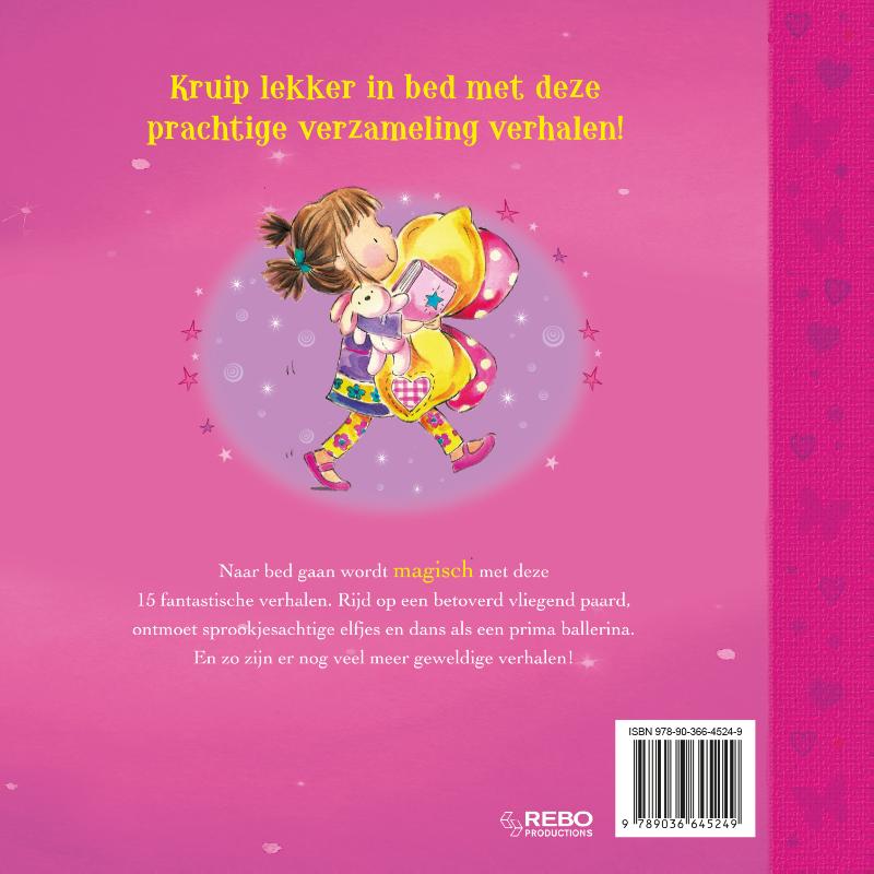 Achterkant van Mijn leukste verhalen - Roze