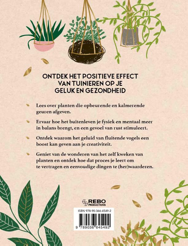 Achterkant van Tuinieren voor mind, body & soul