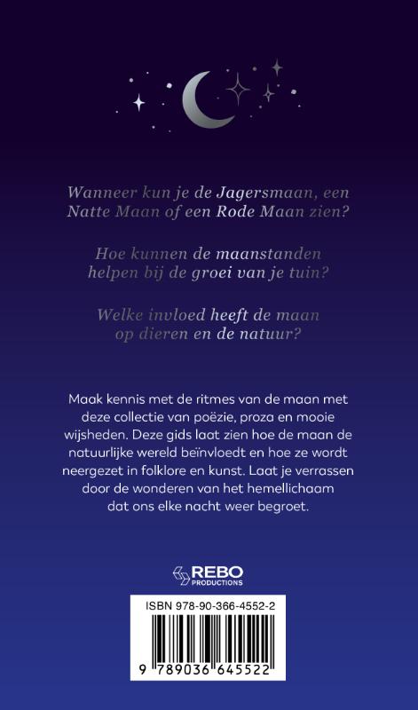 Achterkant van De Maanalmanak