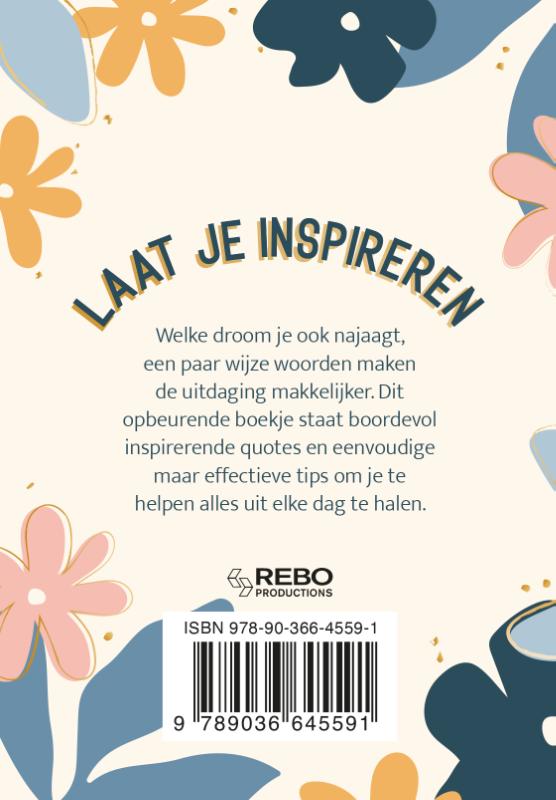 Achterkant van Inspiratie voor elke dag