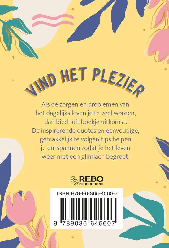 Achterkant van Happiness voor elke dag