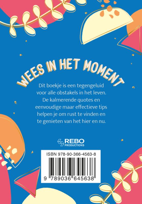 Achterkant van Mindfulness voor elke dag