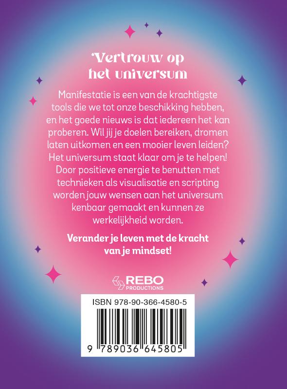 Achterkant van Manifesteer je geluk