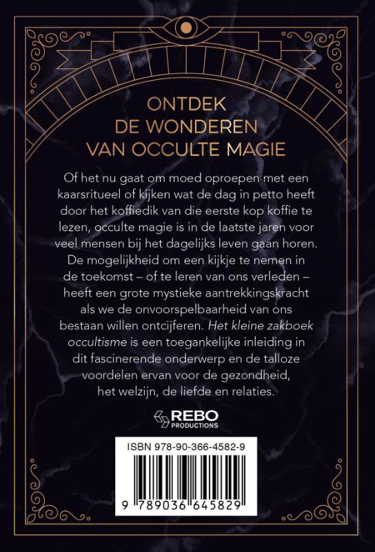 Achterkant van Het kleine zakboek occultisme
