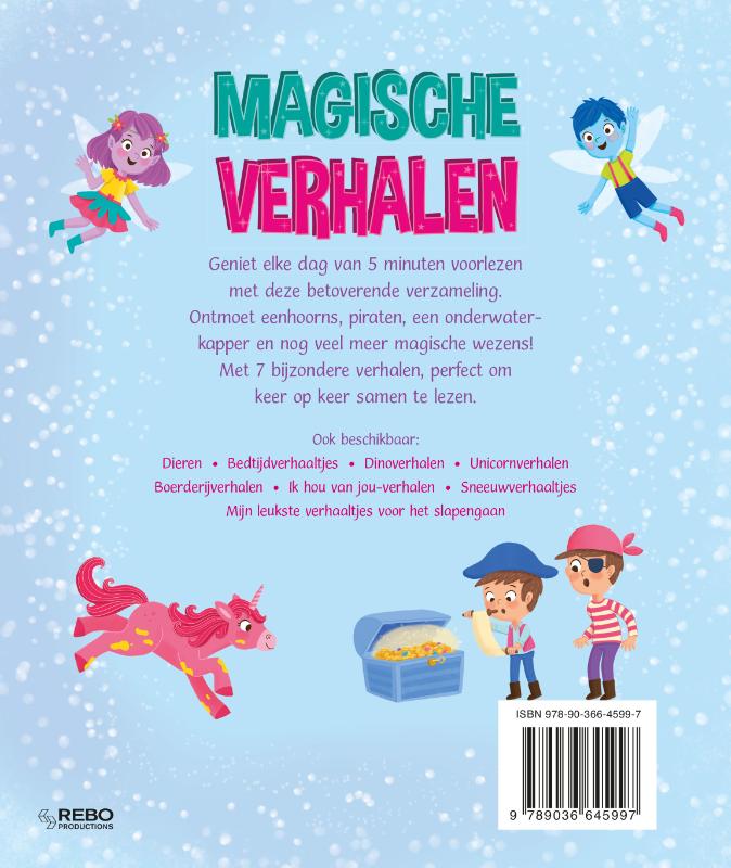 Achterkant van Magische verhalen