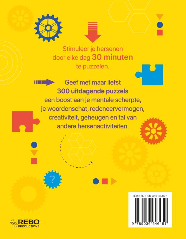 Achterkant van Boost je brein