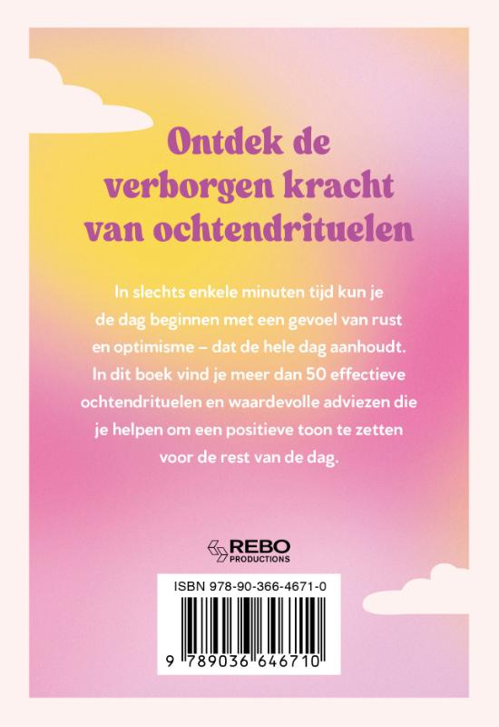 Achterkant van Good morning rituals