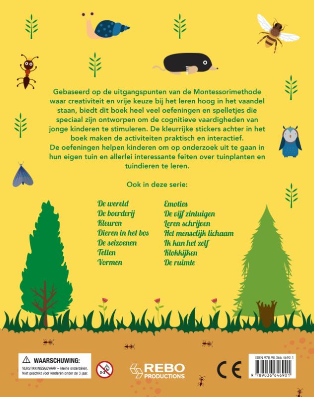 Achterkant van Mijn leukste oefenboek de tuin