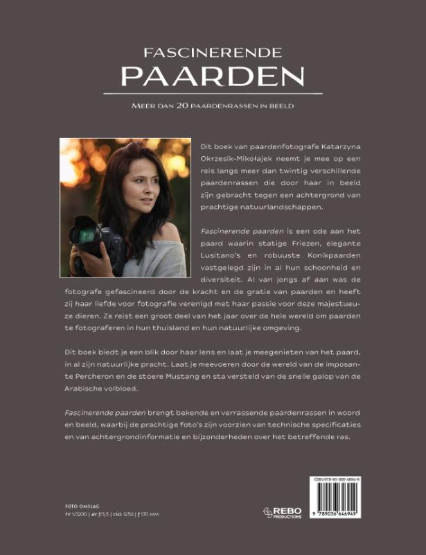 Achterkant van Fascinerende paarden